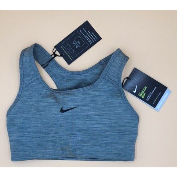 Nike Swoosh Women's Medium Support 1 Piece Pad Sports Bra BV3636-084 XS NWT - Picture 4 of 5